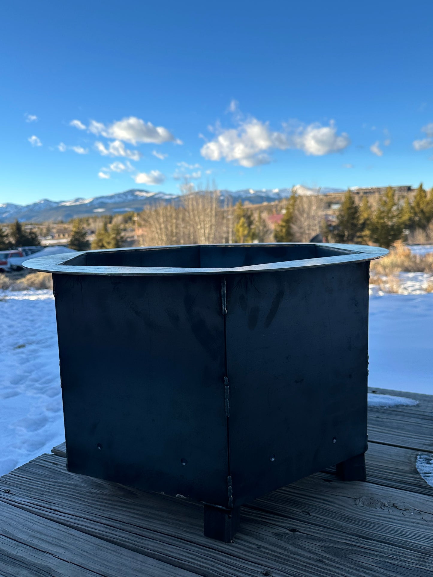 Leadville Smoke-Less Fire pit