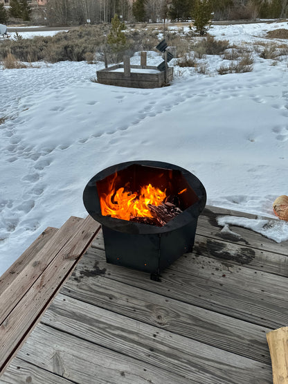 Leadville Smoke-Less Fire pit